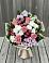 Букет цветов из: Альстромерии, Гвоздики, Розы и Хризантемы в Ендовище