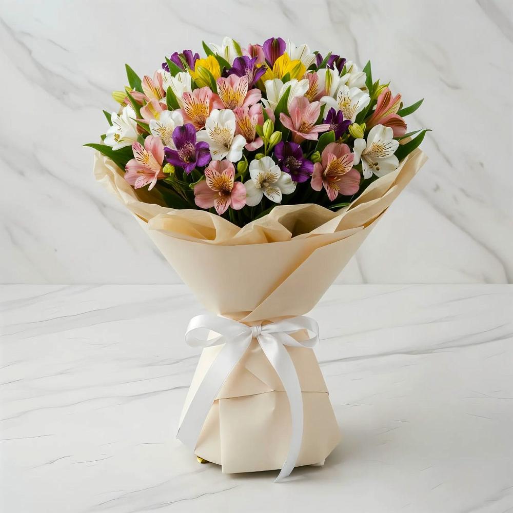 Букет цветов из: Альстромерии в Ендовище