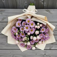 Букет цветов из:  Розы и Хризантемы в Ендовище