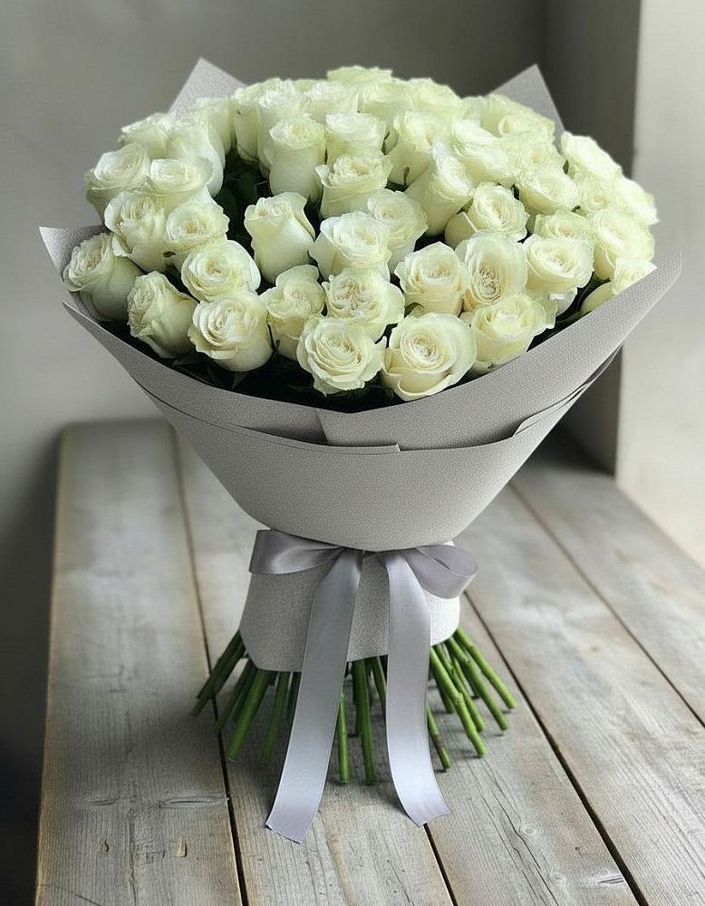 Букет 35 Белых роз в Ендовище