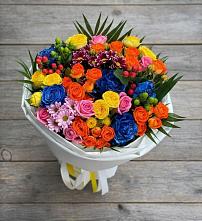 Букет цветов из:  Розы и Хризантемы #REPLACE_PRED# Ендовище