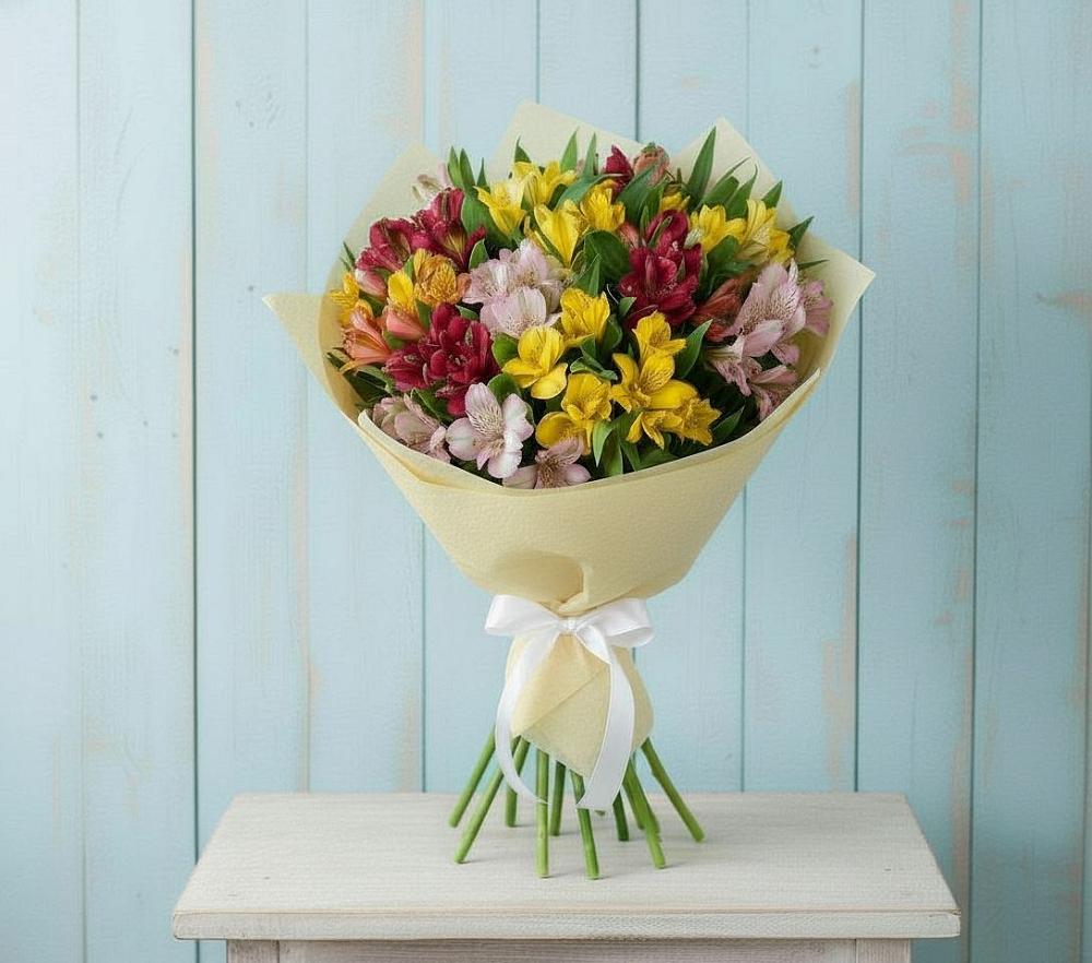 Букет цветов из: Альстромерии в Ендовище
