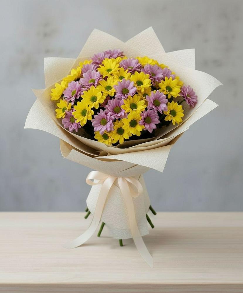 Букет цветов из: Хризантемы в Ендовище